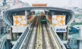 Tàu Cát Linh – Hà Đông chạy thử nghiệm những ngày quaẢnh: Như Ý