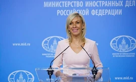 Bà Zakharova bác bỏ cáo buộc của Mỹ. Ảnh: R.T