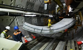 Thi công đường hầm tuyến metro số 1 (gói thầu CP 1b) 