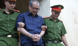 Ông Phạm Công Danh tại phiên tòa sơ thẩm