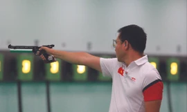 Xạ thủ Hoàng Xuân Vinh ảnh :CTV 