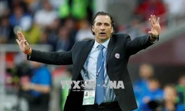 HLV Juan Antonio Pizzi. Ảnh: TTXVN 