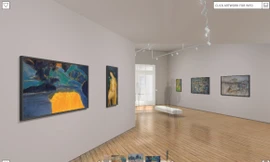 Chỉ cần vài thao tác trên máy tính hoặc điện thoại, người xem có thể thưởng lãm triển lãm “Gạn” ngay bất cứ đâu