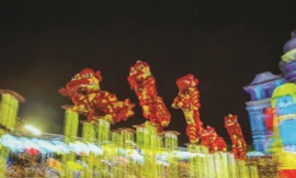 Lễ hội Lân sư rồng 2018- Sun World Danang Wonders 