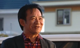 (Quang Tèo trong "Đại gia chân đất 12")