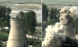 Một lò phản ứng hạt nhân ở Triều Tiên