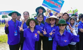 Thanh niên Đà Nẵng tham gia Hội trại Tự hào tuổi trẻ thành phố anh hùng