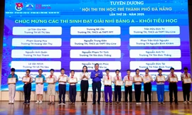 Nhiều thí sinh xuất sắc tại hội thi Tin học trẻ Đà Nẵng