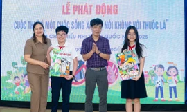Bạn trẻ Đà Nẵng nói không với thuốc lá 