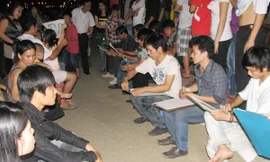 Sinh viên mỹ thuật đi làm thêm