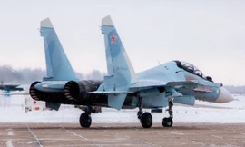 Máy bay Su-30SM do Nga sản xuất, dự kiến sẽ sớm được bàn giao cho Belarus trong thời gian tới