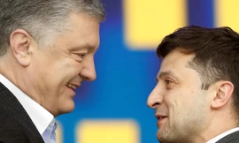 Sau khi giành chiến thắng trước đương kim Tổng thống Petro Poroshenko trong cuộc bầu cử, Tổng thống đắc cử Volodymyr Zelensky