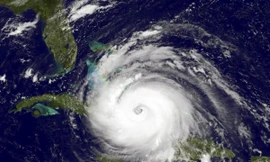 Ảnh vệ tinh siêu bão Florence