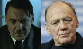 Nam diễn viên Bruno Ganz (phải), người nổi danh với vai diễn trùm phát xít Đức Adolf Hitler, vừa qua đời ở tuổi 77 tại Thụy Sĩ