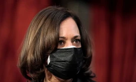 Phó Tổng thống Kamala Harris đã phá vỡ thế cân bằng với lá phiếu quyết định (Ảnh: Reuters)
