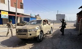 Quân đội miền đông Libya tại quận Ain Zara, phía nam thủ đô Tripoli