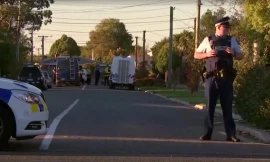 Cảnh sát New Zealand phong tỏa hiện trường