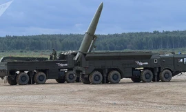 Dàn tên lửa Iskander-M của Quân đội Nga, hiện đang gây tranh cãi khi Mỹ cáo buộc Nga vi phạm INF, qua đó tuyên bố rút khỏi Hiệp ước này