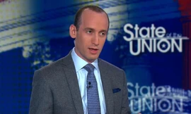 Cố vấn chính sách cao cấp của Nhà Trắng Stephen Miller (Ảnh: CNN) 