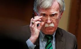 Cố vấn An ninh Mỹ John Bolton trong cuộc họp với Tổng Thư ký NATO Jens Stoltenberg tại Nhà Trắng