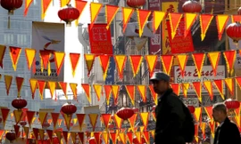 Không khí Tết Nguyên Đán không chỉ gói gọn tại các quốc gia Đông Á, mà còn xuất hiện tại nhiều nơi trên thế giới