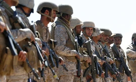 Quân đội Saudi Arabia. Quốc gia này vừa lên tiếng khẳng định sẵn sàng đối đầu với Iran trong trường hợp xấu nhất