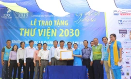 Lễ bàn giao thư viện