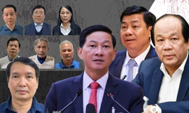 Điểm mặt các quan chức 'ngã ngựa' từ đầu năm 2024 đến nay