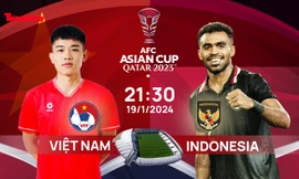 AFC Asian Cup 2023: Tương quan đội hình trước trận Việt Nam - Indonesia