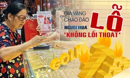 Giá vàng chao đảo, người mua lỗ 'không lối thoát'