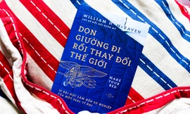 Ảnh chụp sách "Dọn giường đi rồi thay đổi thế giới"