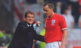 HLV Capello quyết tâm bảo vệ Terry trước thềm Euro 2012 Ảnh: Getty Images