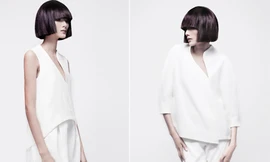 Hoàng Thùy khoe dáng siêu mỏng với sắc trắng