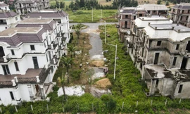 Chậm tiến độ, khu biệt thự gần 400 tỷ đồng xin điều chỉnh