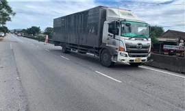 Nữ công nhân bị xe tải tông tử vong khi đang bảo dưỡng đường 