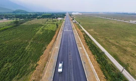 Cận cảnh tuyến đường 9 km đầu tư hơn 450 tỷ đồng ở Hà Tĩnh