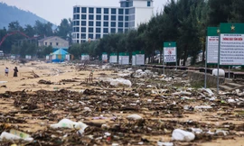 'Biến dạng' bãi biển đẹp nhất Hà Tĩnh 