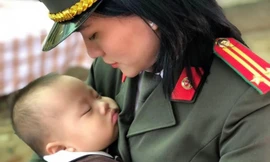 Đỡ đầu 2 con của đại úy công an Hà Tĩnh hy sinh khi làm nhiệm vụ 