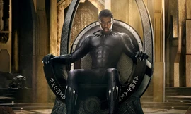 Cố siêu sao Chadwick Boseman trong vai vua T’challa bất diệt trong lòng người hâm mộ. Ảnh: Marvel Studio