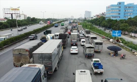 Cầu Nhật Tân, Thanh Trì cấm xe cùng thời điểm: Lo ngại ùn tắc