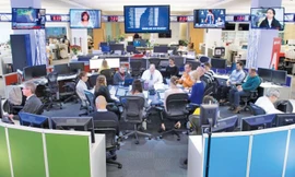 Trong tòa soạn báo USA Today. Ảnh: USA Today