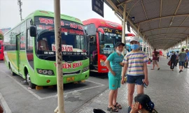 Nhiều DN cho biết, họ vẫn chưa có ý giảm cước phí vận tải. Ảnh: PV 