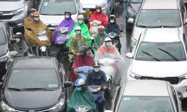 Miền Bắc đón mưa dông kéo dài đến hết tuần này. Ảnh: Trọng Tài 