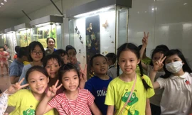 Sau hơn 2 tháng nghỉ hè, học sinh quay lại trường ôn tập là cần thiết. ảnh: Quỳnh Anh 