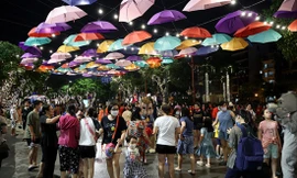 Phố đi bộ Trịnh Công Sơn tái khởi động sau một thời gian vắng khách 