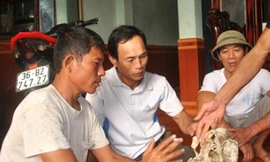 Ngư dân Thanh Hóa vớt được hộp sọ lạ