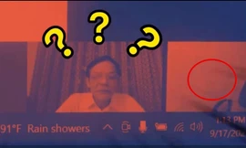 Đang học online, nam sinh bỗng "biến mất" trong làn khói trắng khiến thầy giáo ngơ ngác