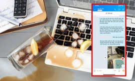 Trẻ làm đổ nước khiến laptop hỏng nặng: Phụ huynh cần dạy con tôn trọng không gian chung ngay từ nhỏ