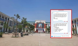 Một giáo viên Tiểu học ở Hà Nội phân công phụ huynh mang chổi đến trực nhật lớp