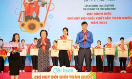 Tuyên dương 207 Chỉ huy Đội giỏi toàn quốc 2023: Cánh chim đầu đàn - chủ nhân đất nước